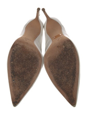 Alexandre Birman Leather Bow Accents Mules