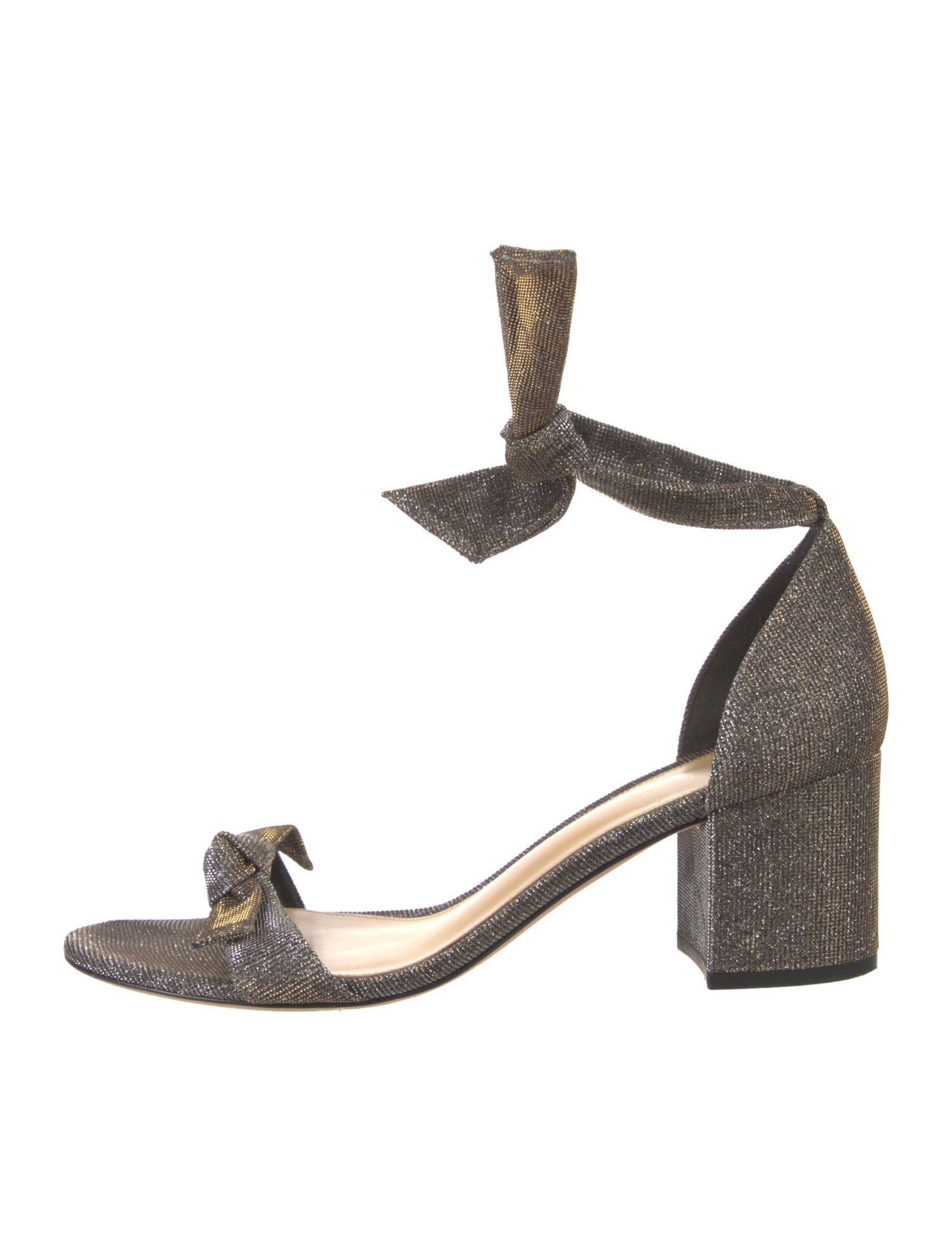 Alexandre Birman Glitter Glitter Accents Sandals