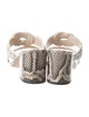Alexandre Birman Snakeskin Animal Print Slides
