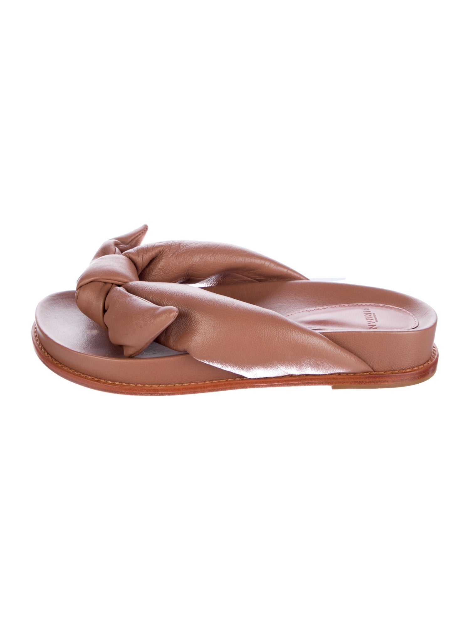 Alexandre Birman Leather Slides