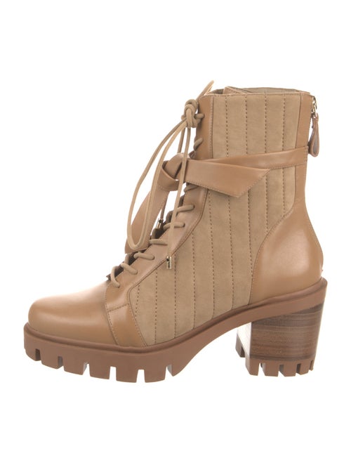 Alexandre Birman Leather Combat Boots