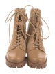 Alexandre Birman Leather Combat Boots