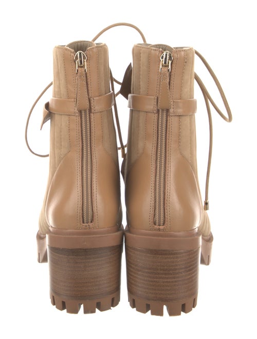 Alexandre Birman Leather Combat Boots