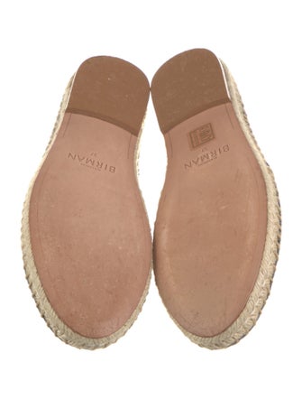 Alexandre Birman Leather Espadrilles