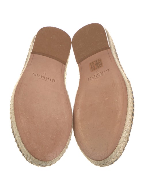 Alexandre Birman Leather Espadrilles