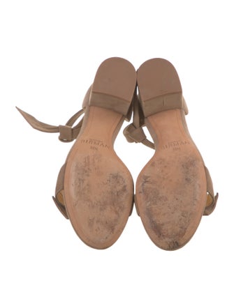 Alexandre Birman Suede Bow Accents Sandals