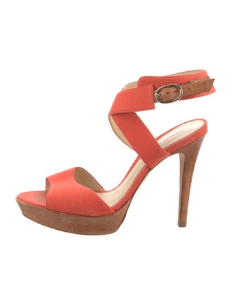 Alexandre Birman Canvas Sandals