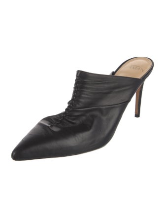 Alexandre Birman Leather Mules