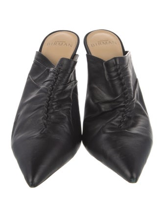 Alexandre Birman Leather Mules
