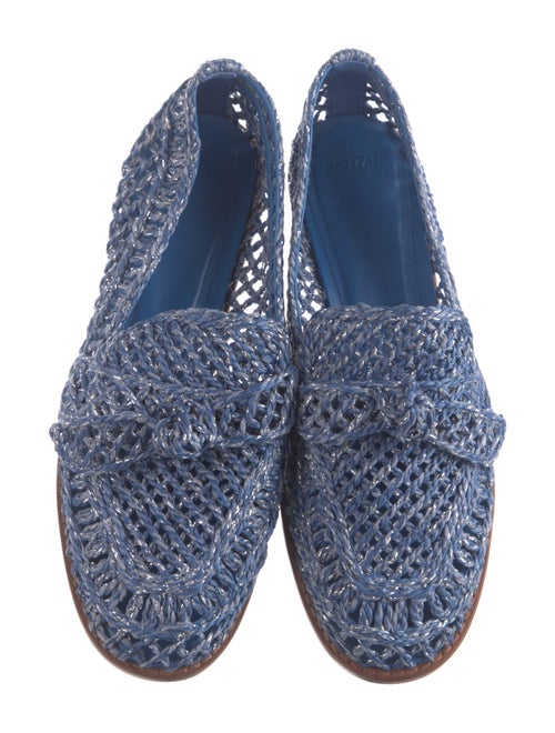Alexandre Birman Straw Loafers