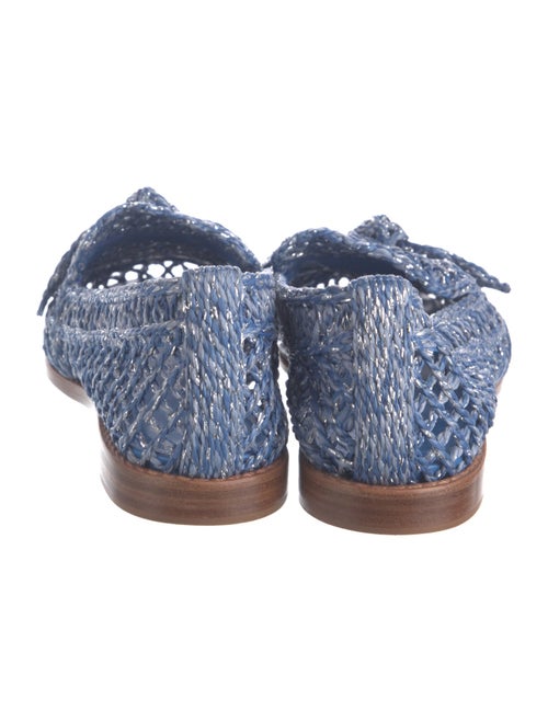 Alexandre Birman Straw Loafers