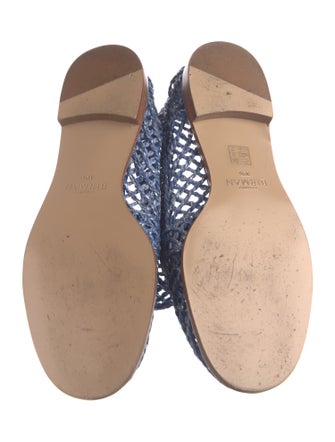 Alexandre Birman Straw Loafers