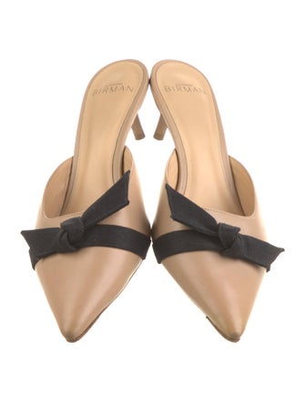 Alexandre Birman Leather Slides