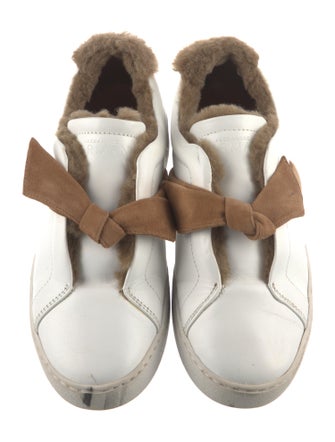 Alexandre Birman Leather Printed Sneakers