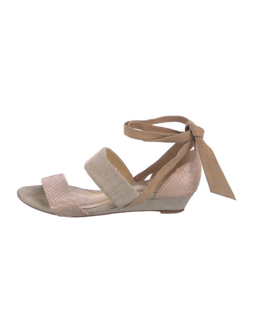 Alexandre Birman Canvas Gladiator Sandals