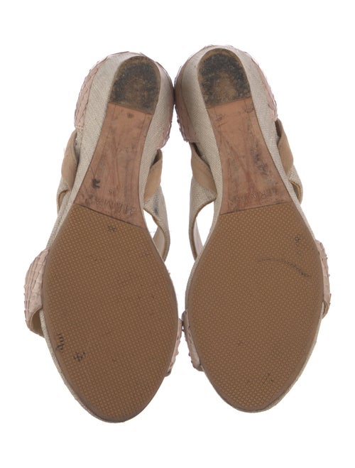 Alexandre Birman Canvas Gladiator Sandals