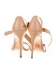 Alexandre Birman Leather Bow Accents Sandals