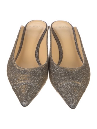 Alexandre Birman Glitter Mules