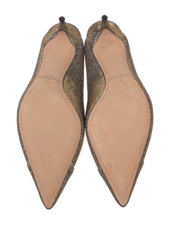 Alexandre Birman Glitter Mules