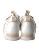 Alexandre Birman Leather Bow Accents Athletic Sneakers