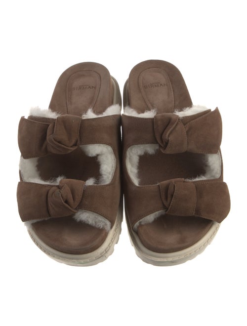 Alexandre Birman Suede Slides