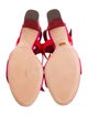 Alexandre Birman Suede Bow Accents Sandals