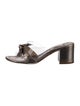 Alexandre Birman Leather Slides