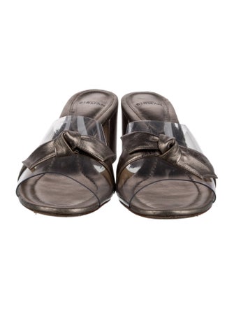 Alexandre Birman Leather Slides