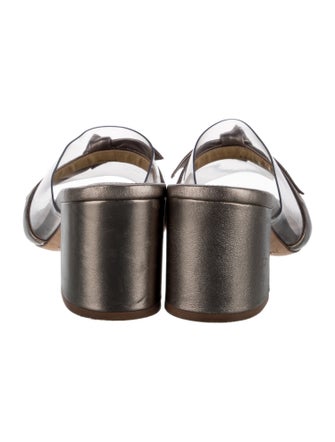 Alexandre Birman Leather Slides