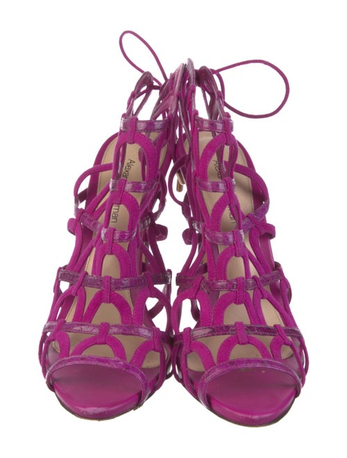 Alexandre Birman Suede Gladiator Sandals