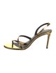 Alexandre Birman Leather Slingback Sandals