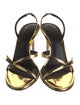 Alexandre Birman Leather Slingback Sandals