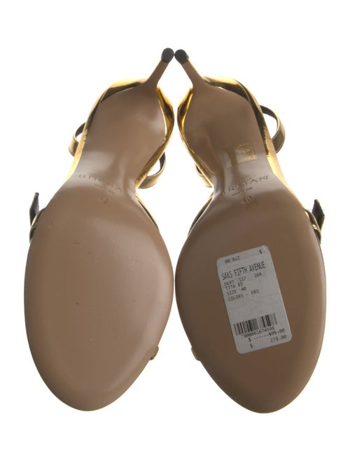 Alexandre Birman Leather Slingback Sandals