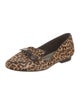 Alexandre Birman Ponyhair Animal Print Loafers