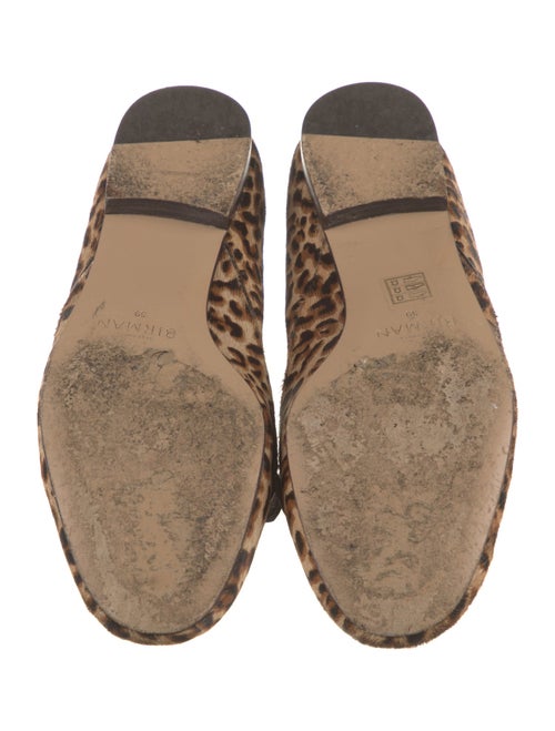 Alexandre Birman Ponyhair Animal Print Loafers