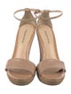 Alexandre Birman Snakeskin Espadrilles