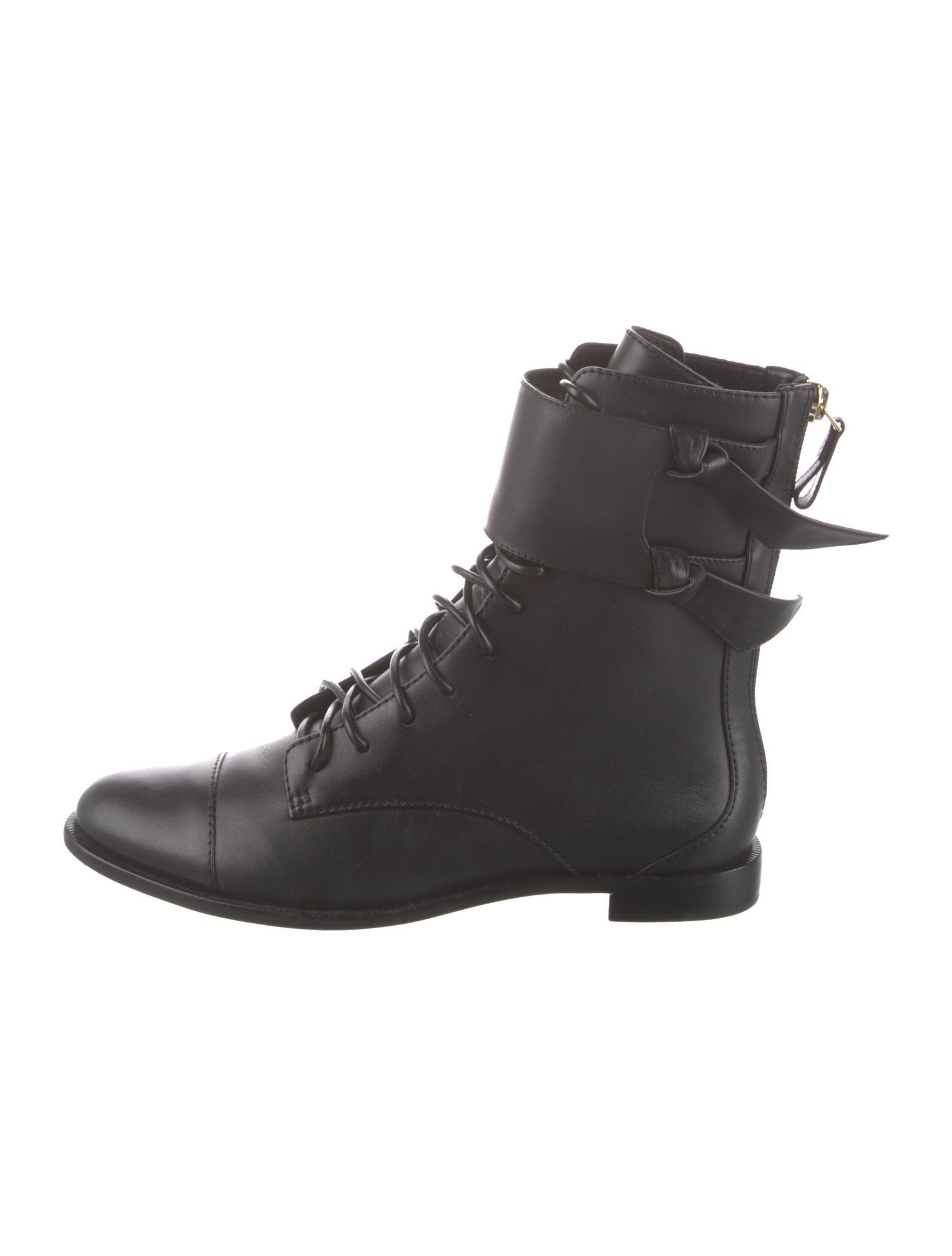 Alexandre Birman Leather Lace-Up Boots