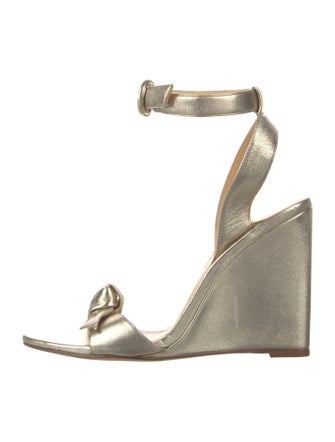 Alexandre Birman Leather Slingback Sandals