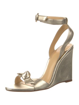 Alexandre Birman Leather Slingback Sandals