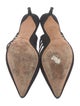 Alexandre Birman Suede Mesh Accents Mules