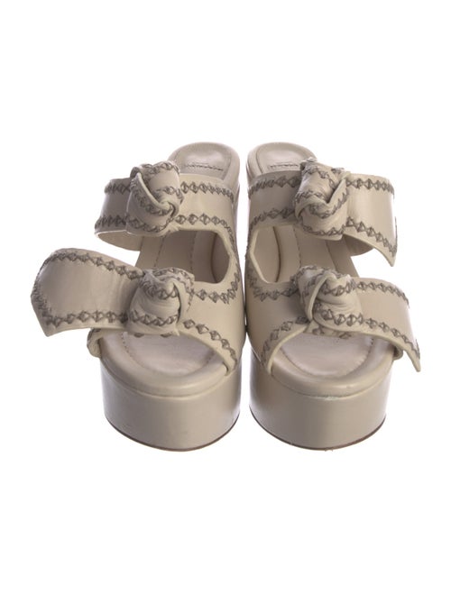 Alexandre Birman Leather Slides