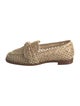 Alexandre Birman Raffia Loafers