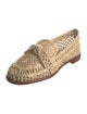 Alexandre Birman Raffia Loafers