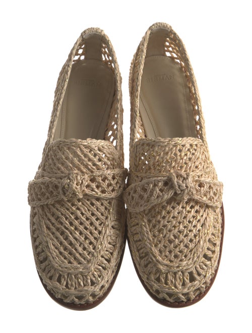 Alexandre Birman Raffia Loafers