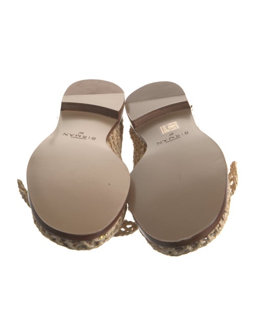 Alexandre Birman Raffia Loafers