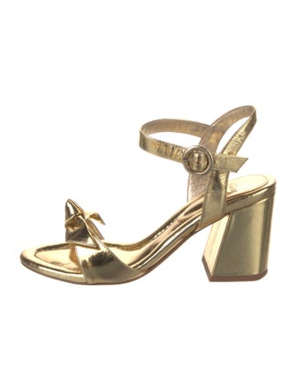 Alexandre Birman Patent Leather Sandals