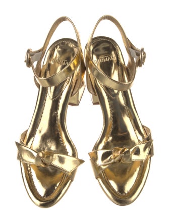 Alexandre Birman Patent Leather Sandals