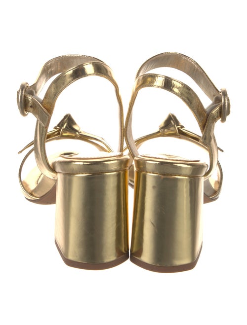 Alexandre Birman Patent Leather Sandals