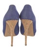 Alexandre Birman Canvas Colorblock Pattern Pumps