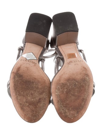 Alexandre Birman Leather Gladiator Sandals